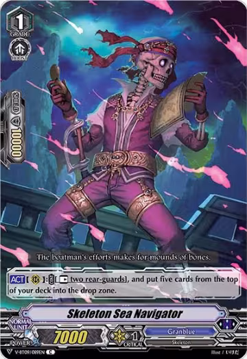 Skeleton Sea Navigator (V-BT09/089EN), V-BT09: Butterfly d'Moonlight — Vanguard card price