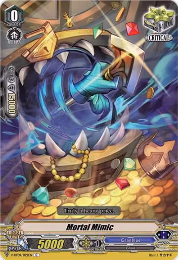 Mortal Mimic (V-BT09/092EN), V-BT09: Butterfly d'Moonlight — Vanguard card price
