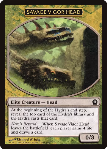Savage Vigor Head (3) — card price