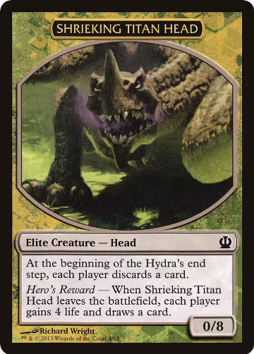 Shrieking Titan Head (4) — card price