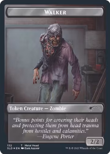 Walker (Metal Head // Treasure) Double-sided Token (152 // 153), Secret Lair Drop Series — Magic card price