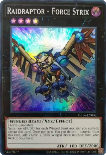 Raidraptor - Force Strix (OP14-EN008), OTS Tournament Pack 14 — Yu-Gi-Oh! card price