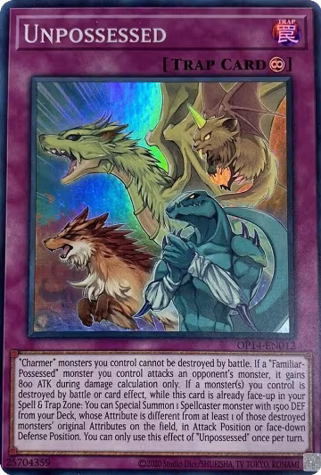 Unpossessed (OP14-EN012), OTS Tournament Pack 14 — Yu-Gi-Oh! card price
