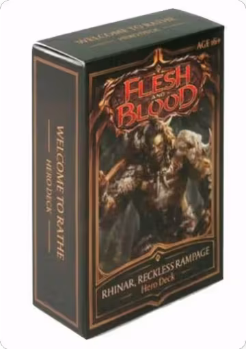 Hero Decks: Welcome to Rathe - Rhinar [1st Edition], Hero Deck: Rhinar — Flesh & Blood sealed product price