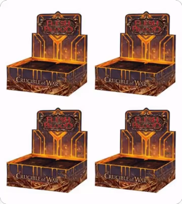 Crucible of War Booster Box Case [1st Edition], Crucible of War — Flesh & Blood card price