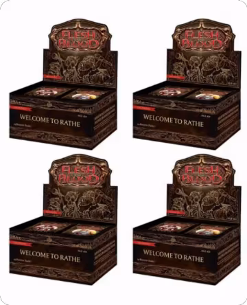 Welcome to Rathe Booster Box Case [Unlimited Edition], Welcome to Rathe — Flesh & Blood sealed product price