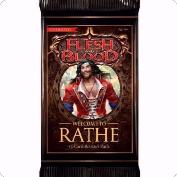 Welcome to Rathe Booster Pack [Unlimited Edition], Welcome to Rathe — Flesh & Blood sealed product price
