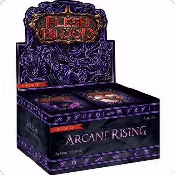 Arcane Rising Booster Box [Unlimited Edition], Arcane Rising — Flesh & Blood sealed product price