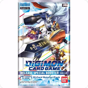 Release Special Booster Ver.1.0 Booster Pack, Release Special Booster 1.0 — Digimon sealed product price
