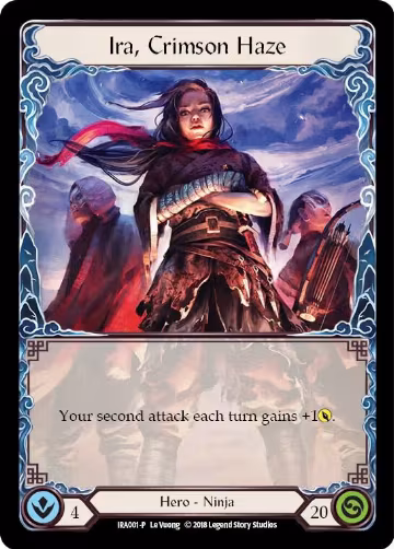 Ira, Crimson Haze (IRA001) — card price