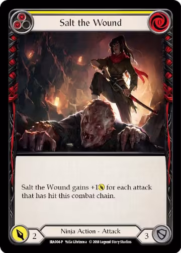 Salt the Wound (IRA004) — card price