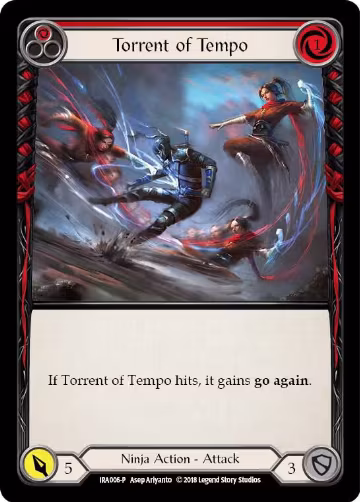 Torrent of Tempo (IRA006), Welcome Deck: Ira — Flesh & Blood card price