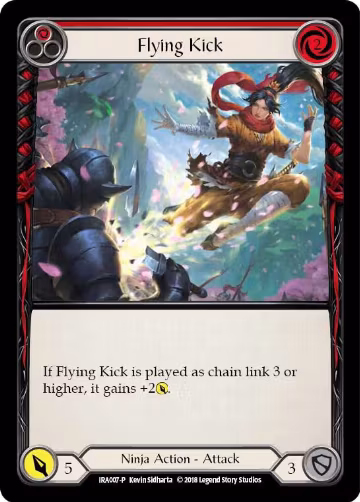 Flying Kick (IRA007), Welcome Deck: Ira — Flesh & Blood card price