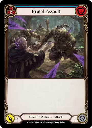 Brutal Assault (IRA010), Welcome Deck: Ira — Flesh & Blood card price