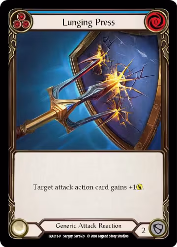 Lunging Press (IRA011), Welcome Deck: Ira — Flesh & Blood card price