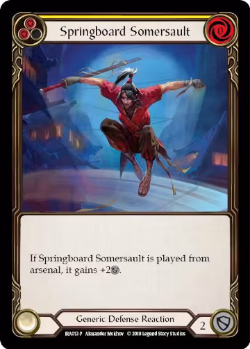 Springboard Somersault (IRA012) — card price