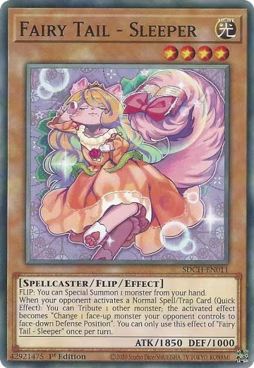 Fairy Tail - Sleeper (SDCH-EN011), Structure Deck: Spirit Charmers — Yu-Gi-Oh! card price