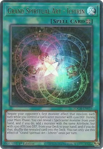 Grand Spiritual Art - Ichirin (SDCH-EN019), Structure Deck: Spirit Charmers — Yu-Gi-Oh! card price