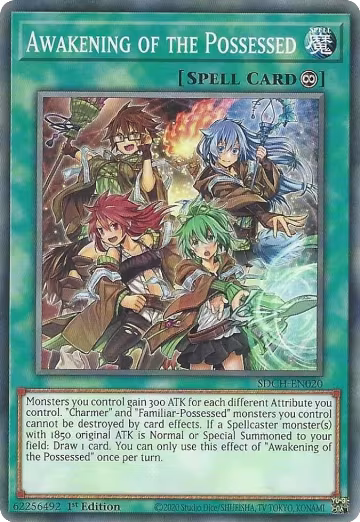 Awakening of the Possessed (SDCH-EN020), Structure Deck: Spirit Charmers — Yu-Gi-Oh! card price
