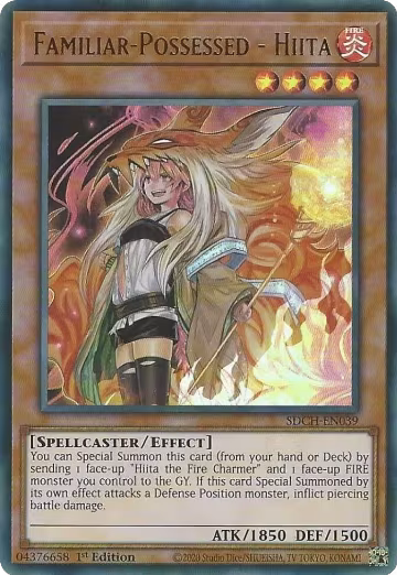 Familiar-Possessed - Hiita (Alternate Art) (SDCH-EN039) — card price