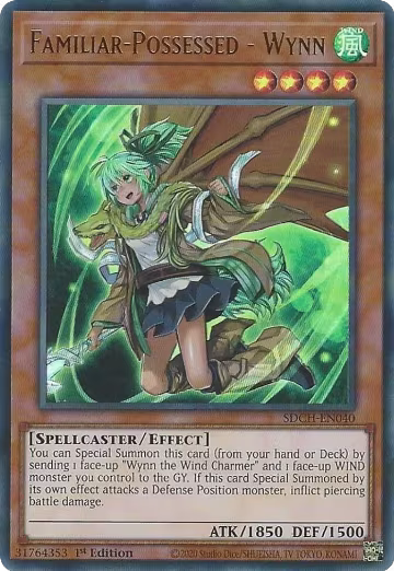 Familiar-Possessed - Wynn (Alternate Art) (SDCH-EN040) — card price