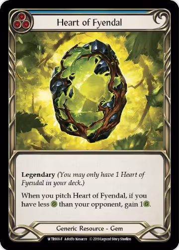 Heart of Fyendal (WTR000), Welcome to Rathe — Flesh & Blood card price