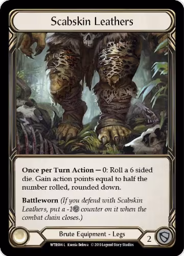 Scabskin Leathers (WTR004), Welcome to Rathe — Flesh & Blood card price