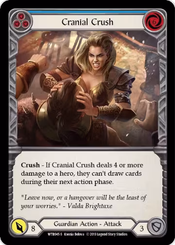 Cranial Crush (WTR045), Welcome to Rathe — Flesh & Blood card price