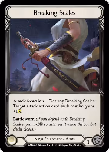 Breaking Scales (WTR080), Welcome to Rathe — Flesh & Blood card price