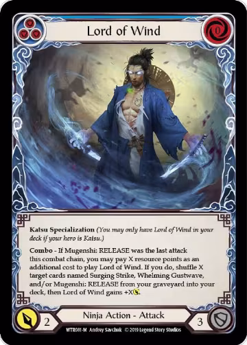Lord of Wind (WTR081) — card price