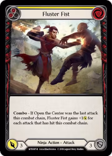 Fluster Fist (Yellow) (WTR087), Welcome to Rathe — Flesh & Blood card price
