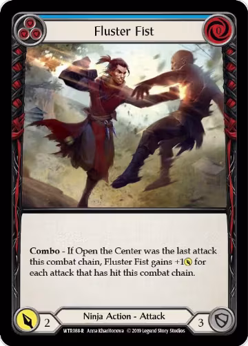 Fluster Fist (Blue) (WTR088), Welcome to Rathe — Flesh & Blood card price