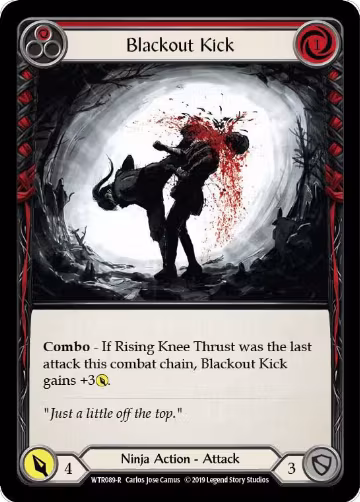 Blackout Kick (Red) (WTR089), Welcome to Rathe — Flesh & Blood card price