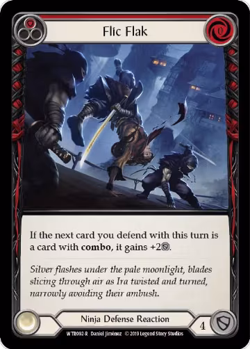 Flic Flak (Red) (WTR092), Welcome to Rathe — Flesh & Blood card price