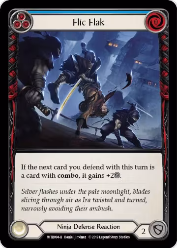 Flic Flak (Blue) (WTR094), Welcome to Rathe — Flesh & Blood card price
