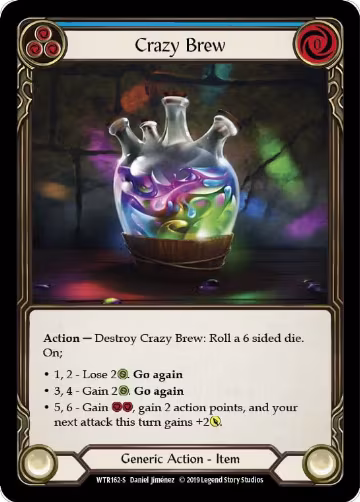Crazy Brew (WTR162), Welcome to Rathe — Flesh & Blood card price