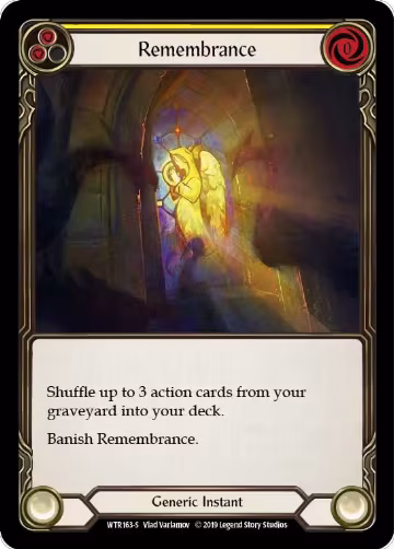 Remembrance (WTR163), Welcome to Rathe — Flesh & Blood card price