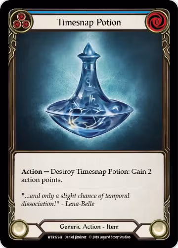 Timesnap Potion (WTR172), Welcome to Rathe — Flesh & Blood card price