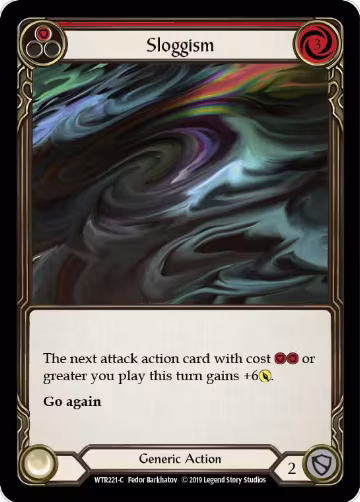 Sloggism (Red) (WTR221), Welcome to Rathe — Flesh & Blood card price