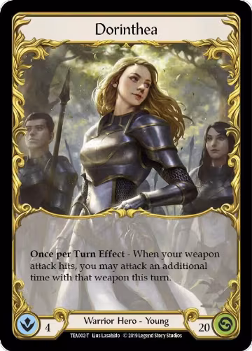 Dorinthea (TEA002), Hero Deck: Dorinthea — Flesh & Blood card price