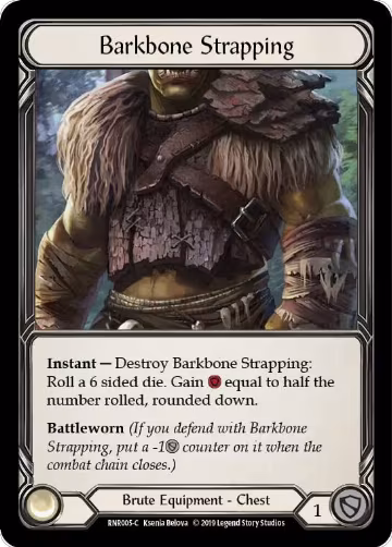 Barkbone Strapping (RNR005) — card price