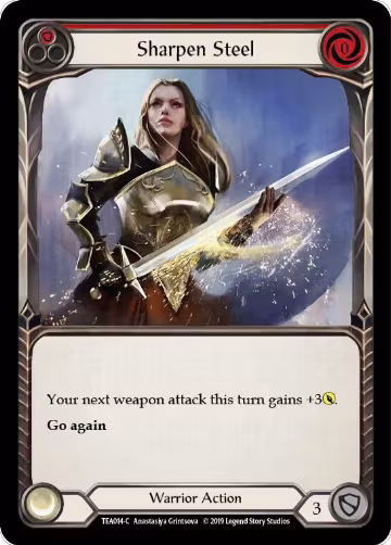 Sharpen Steel (Red) (TEA014) — card price