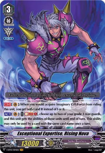 Exceptional Expertise, Rising Nova (V-BT10/004EN), V-BT10: Phantom Dragon Aeon — Vanguard card price