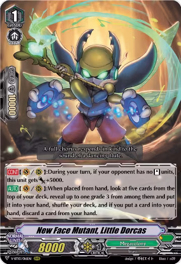 New Face Mutant, Little Dorcas (V-BT10/016EN), V-BT10: Phantom Dragon Aeon — Vanguard card price