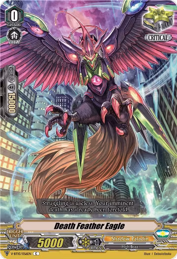 Death Feather Eagle (V-BT10/056EN), V-BT10: Phantom Dragon Aeon — Vanguard card price