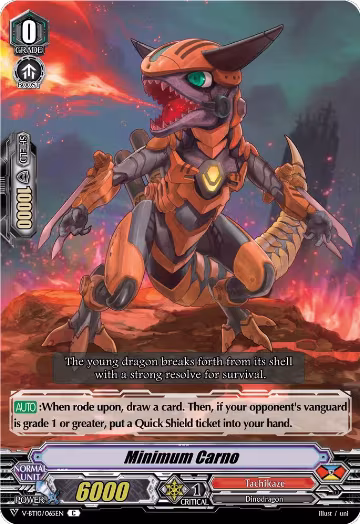 Minimum Carno (V-BT10/065EN), V-BT10: Phantom Dragon Aeon — Vanguard card price