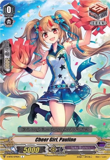 Cheer Girl, Pauline (V-BT10/079EN), V-BT10: Phantom Dragon Aeon — Vanguard card price