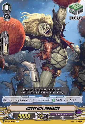Cheer Girl, Adalaide (V-BT10/080EN), V-BT10: Phantom Dragon Aeon — Vanguard card price