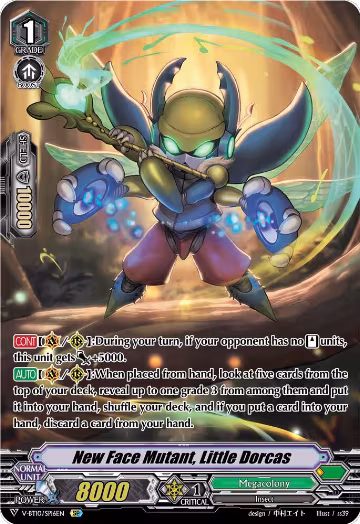 New Face Mutant, Little Dorcas (SP) (V-BT10/SP16EN), V-BT10: Phantom Dragon Aeon — Vanguard card price