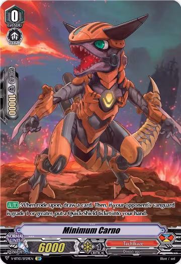 Minimum Carno (SP) (V-BT10/SP29EN), V-BT10: Phantom Dragon Aeon — Vanguard card price